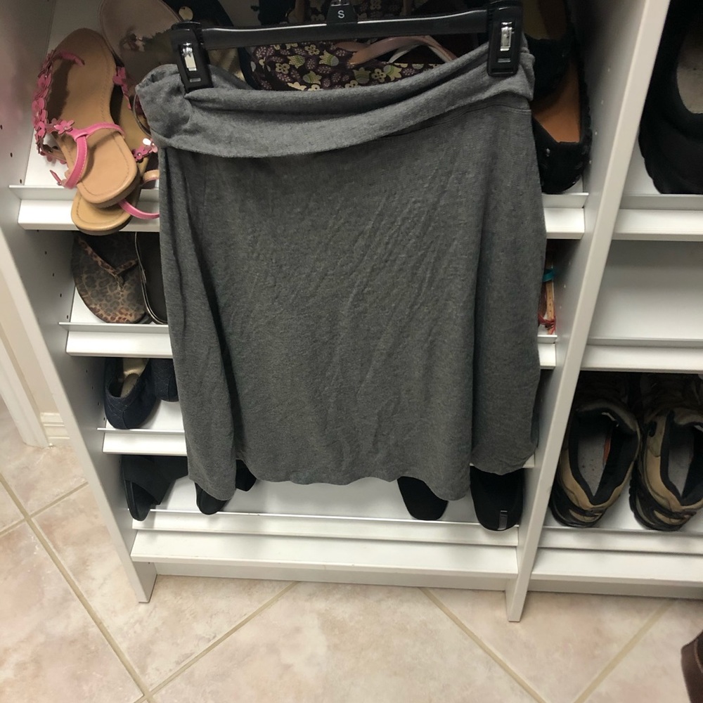 Gray skirt